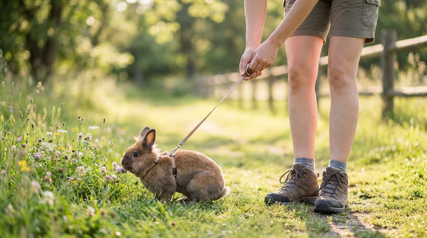 Quel harnais choisir pour lapin ? Guide sécurité