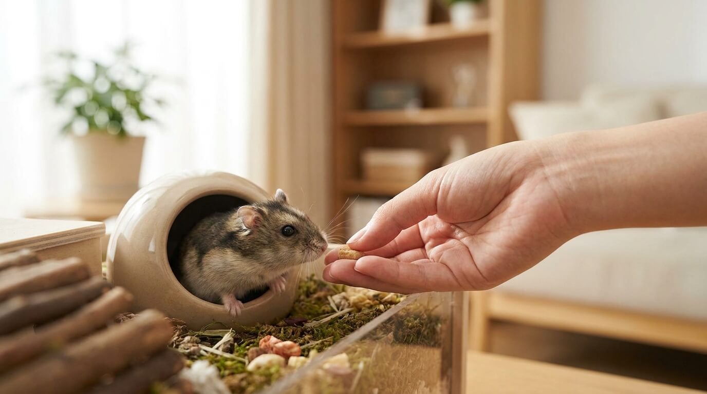 Hamster chinois timide : guide complet pour l'apprivoiser