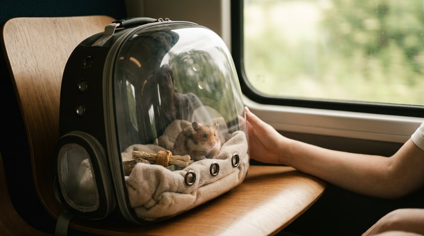 Transporter son hamster : conseils et équipement