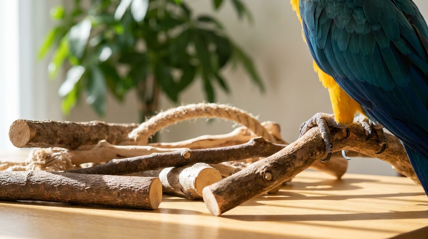 Comment choisir un perchoir pour perroquet